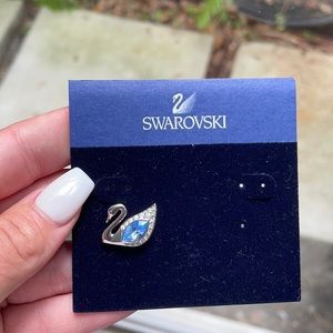 Swarovski Swan Pin